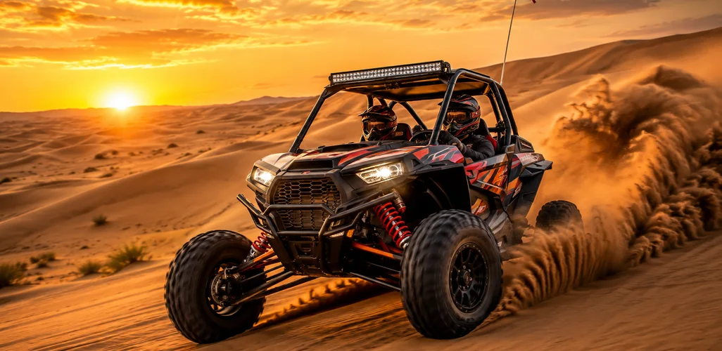 Dune buggy ride in the Dubai desert