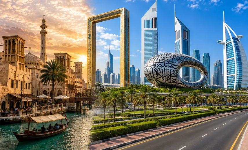 Dubai Skyline Panorama