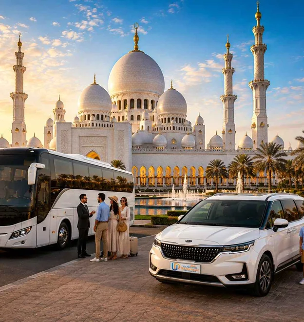 Sheikh Zayed Grand Mosque in Abu Dhabi